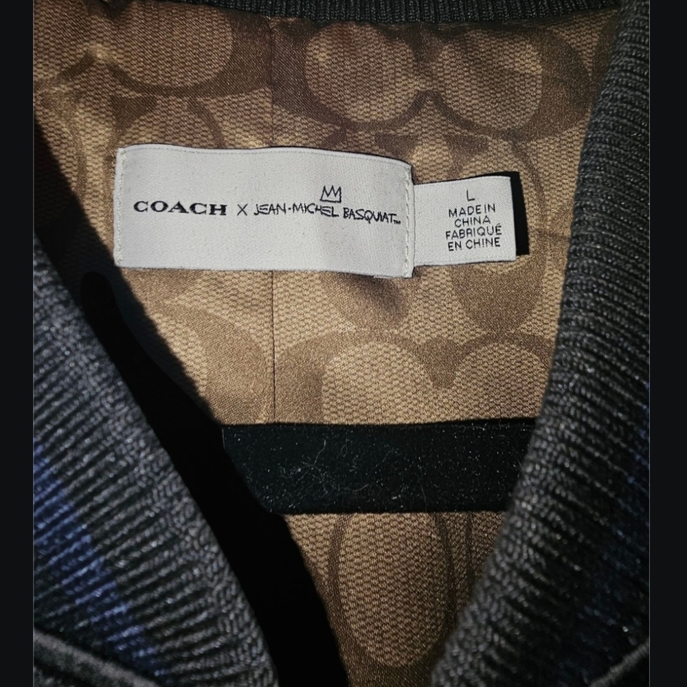 Coach x Basquait Satin Bomber Jacket - Picture 7 of 7